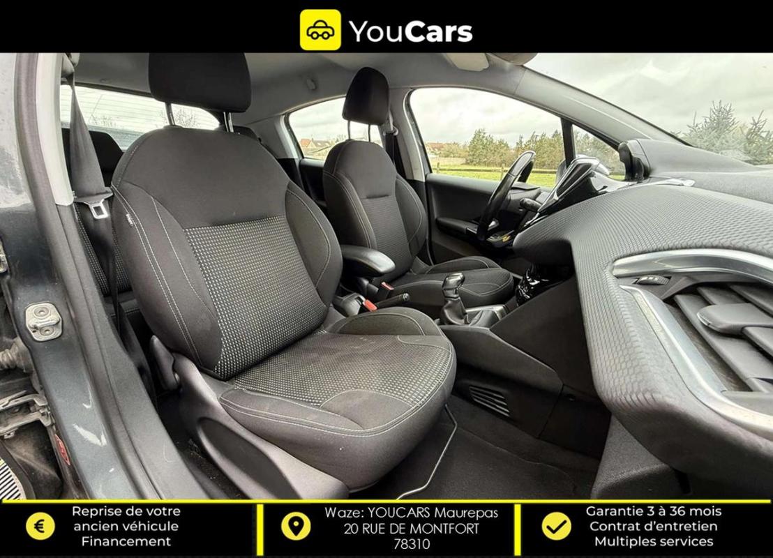 Peugeot 208 Phase 2 1.6 100 cv - ENTRETIEN A JOUR RIEN PREVOIR RADAR DE RECUL MOTEUR FIABLE