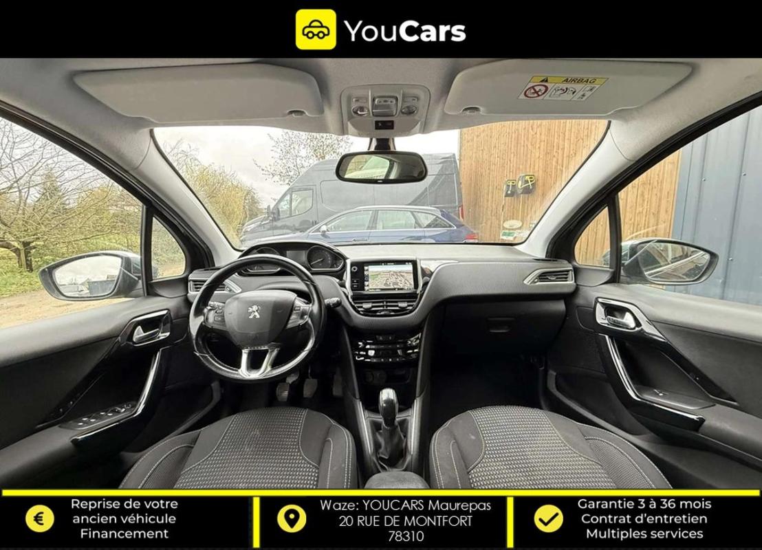 Peugeot 208 Phase 2 1.6 100 cv - ENTRETIEN A JOUR RIEN PREVOIR RADAR DE RECUL MOTEUR FIABLE