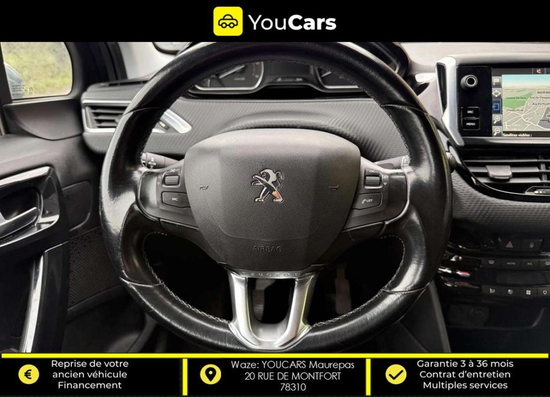 Peugeot 208 Phase 2 1.6 100 cv - ENTRETIEN A JOUR RIEN PREVOIR RADAR DE RECUL MOTEUR FIABLE