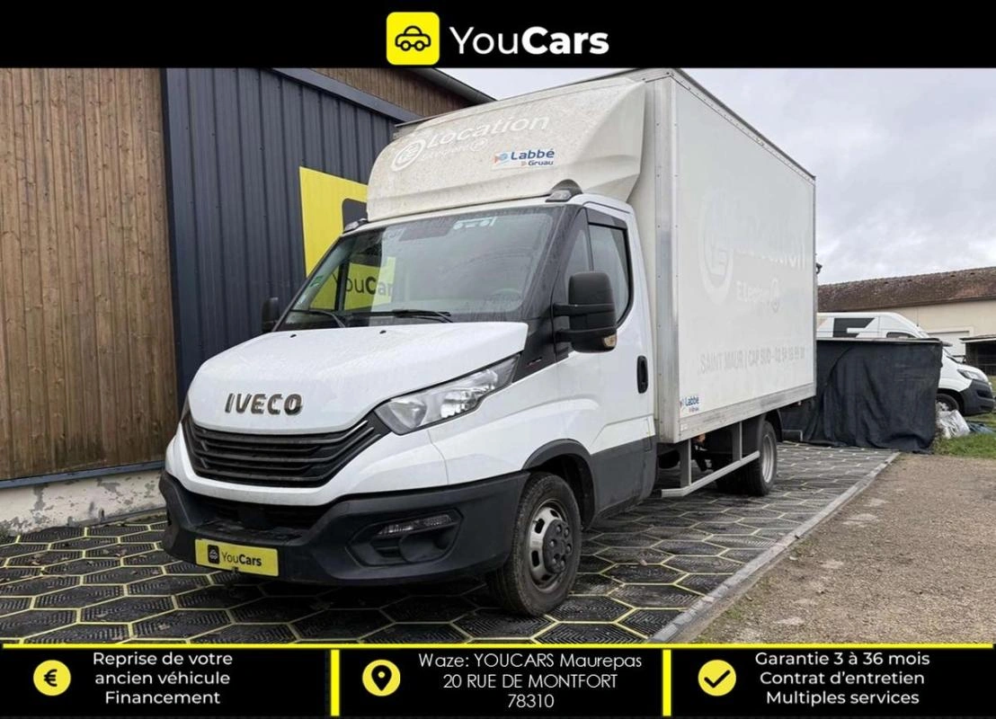 Iveco Daily Vu VI 35C16 3.0 TURBO 160 cv 20m3 - 1ERE MAIN HAYON DE CHARGEMENT ELECTRIQUE