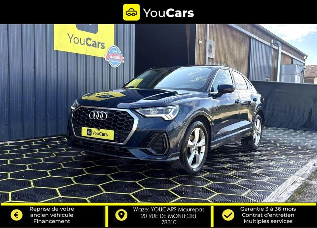 Audi Q3 35 Tdi 150 cv S tronic 7 ENTRETIEN AUDI CAMERA DE RECUL INTERIEUR CUIR VIRTUAL