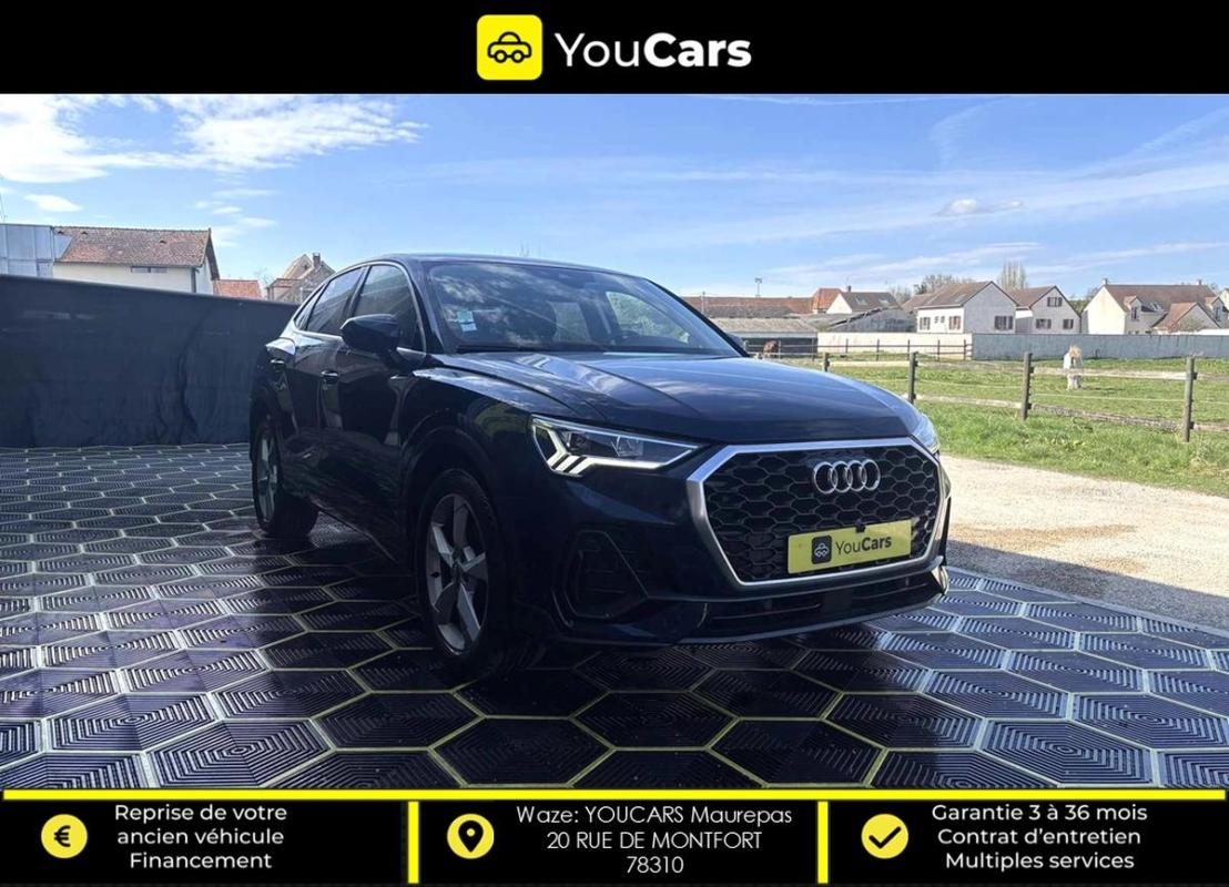 Audi Q3 35 Tdi 150 cv S tronic 7 ENTRETIEN AUDI CAMERA DE RECUL INTERIEUR CUIR VIRTUAL
