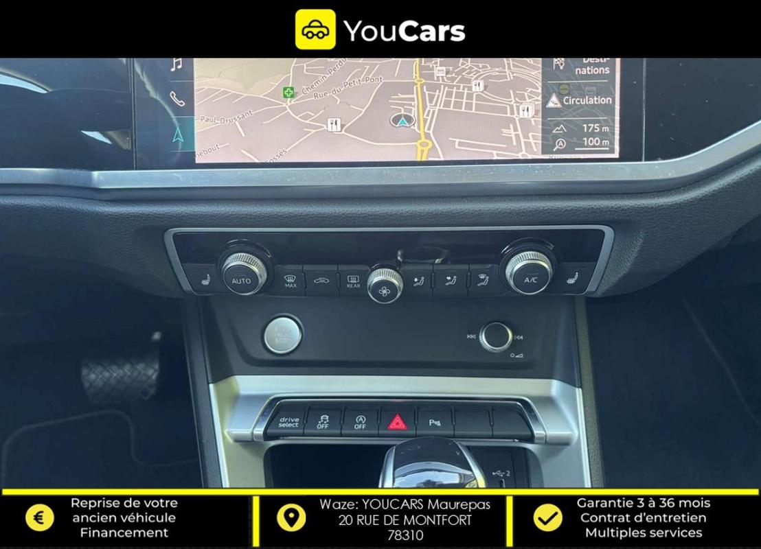 Audi Q3 35 Tdi 150 cv S tronic 7 ENTRETIEN AUDI CAMERA DE RECUL INTERIEUR CUIR VIRTUAL