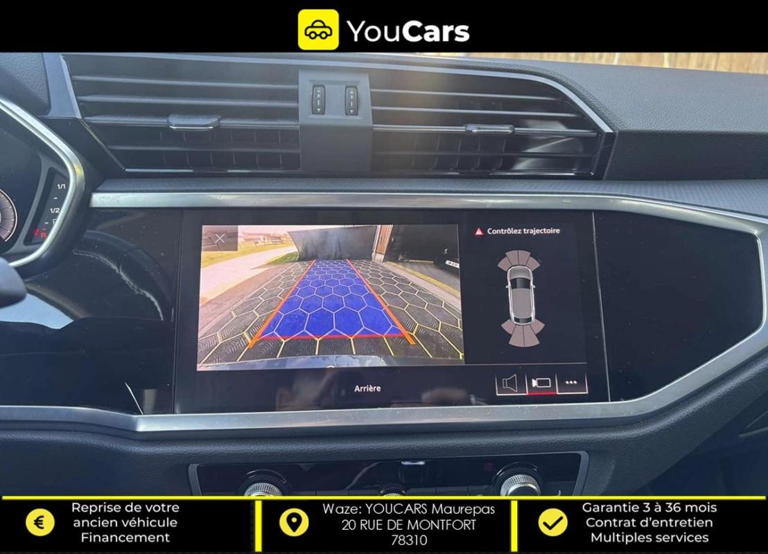 Audi Q3 35 Tdi 150 cv S tronic 7 ENTRETIEN AUDI CAMERA DE RECUL INTERIEUR CUIR VIRTUAL