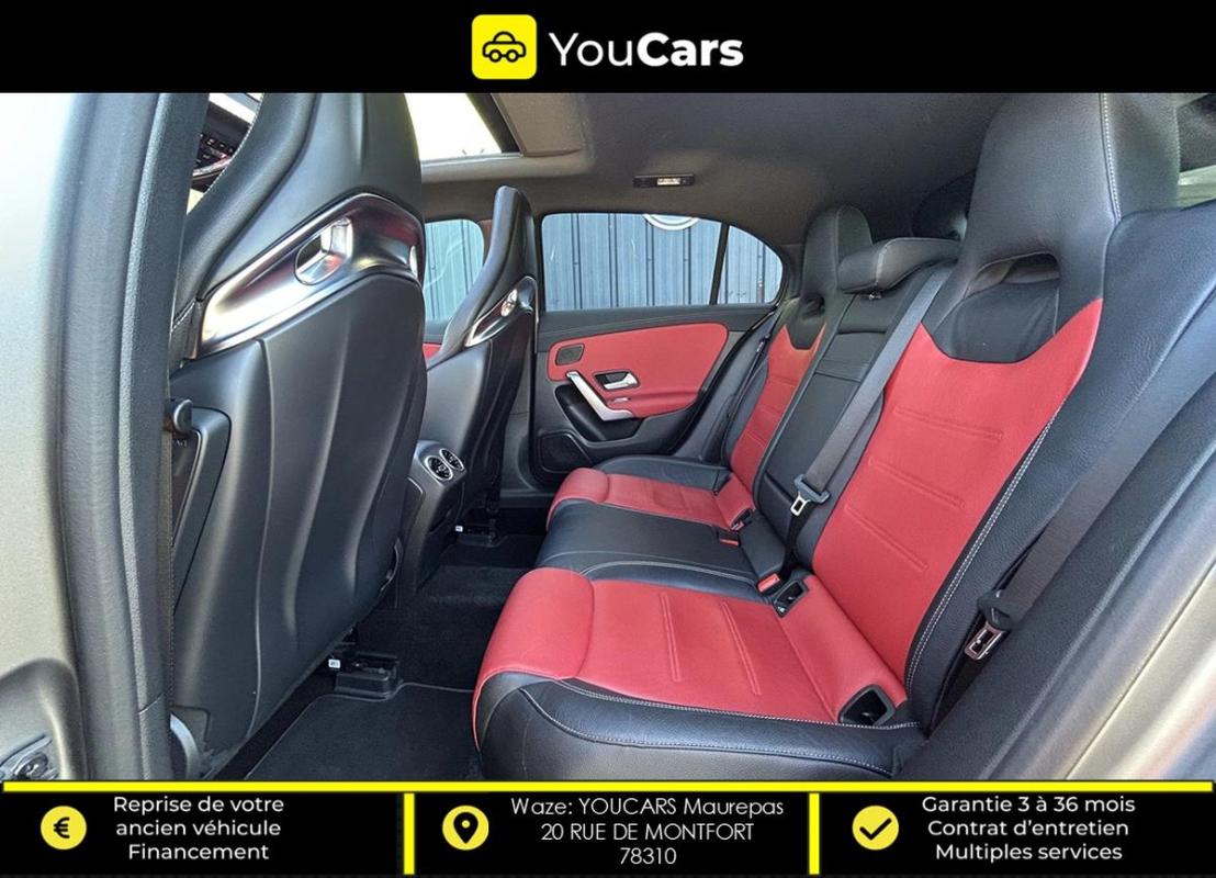 Mercedes-Benz Classe A 45 S AMG 2.0 Ti 4MATIC+ 8G-DCT 421cv PAS DE MALUS - PACK AERO SIEGES SPORT