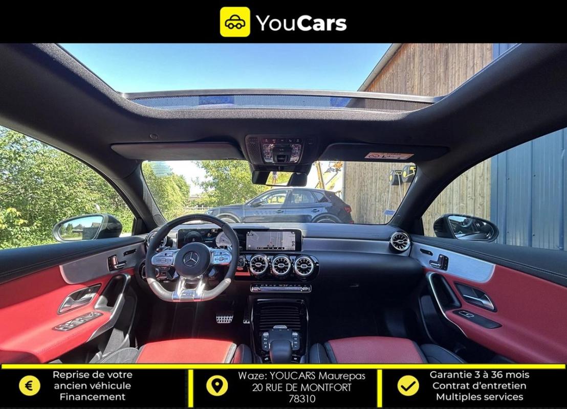 Mercedes-Benz Classe A 45 S AMG 2.0 Ti 4MATIC+ 8G-DCT 421cv PAS DE MALUS - PACK AERO SIEGES SPORT
