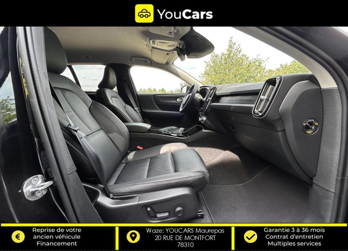 Volvo Xc40 T5 1.5 Ti 261 Plug in Hybrid DCT7 180 cv SIEGES ELECTRIQUES - HAYON MAIN LIBRE GPS