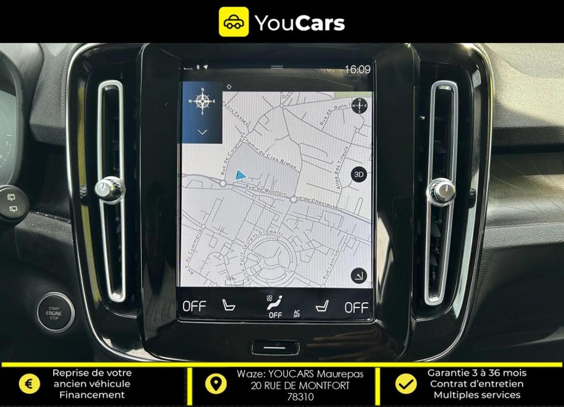 Volvo Xc40 T5 1.5 Ti 261 Plug in Hybrid DCT7 180 cv SIEGES ELECTRIQUES - HAYON MAIN LIBRE GPS