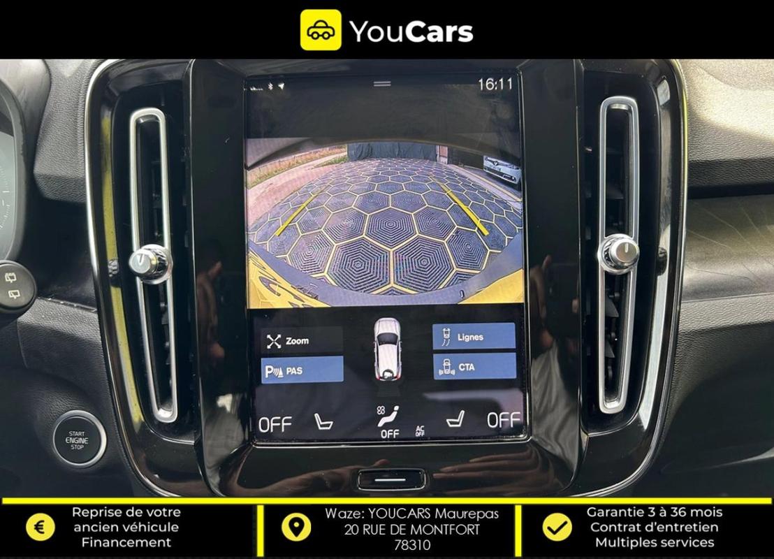 Volvo Xc40 T5 1.5 Ti 261 Plug in Hybrid DCT7 180 cv SIEGES ELECTRIQUES - HAYON MAIN LIBRE GPS