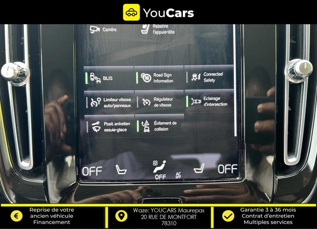 Volvo Xc40 T5 1.5 Ti 261 Plug in Hybrid DCT7 180 cv SIEGES ELECTRIQUES - HAYON MAIN LIBRE GPS