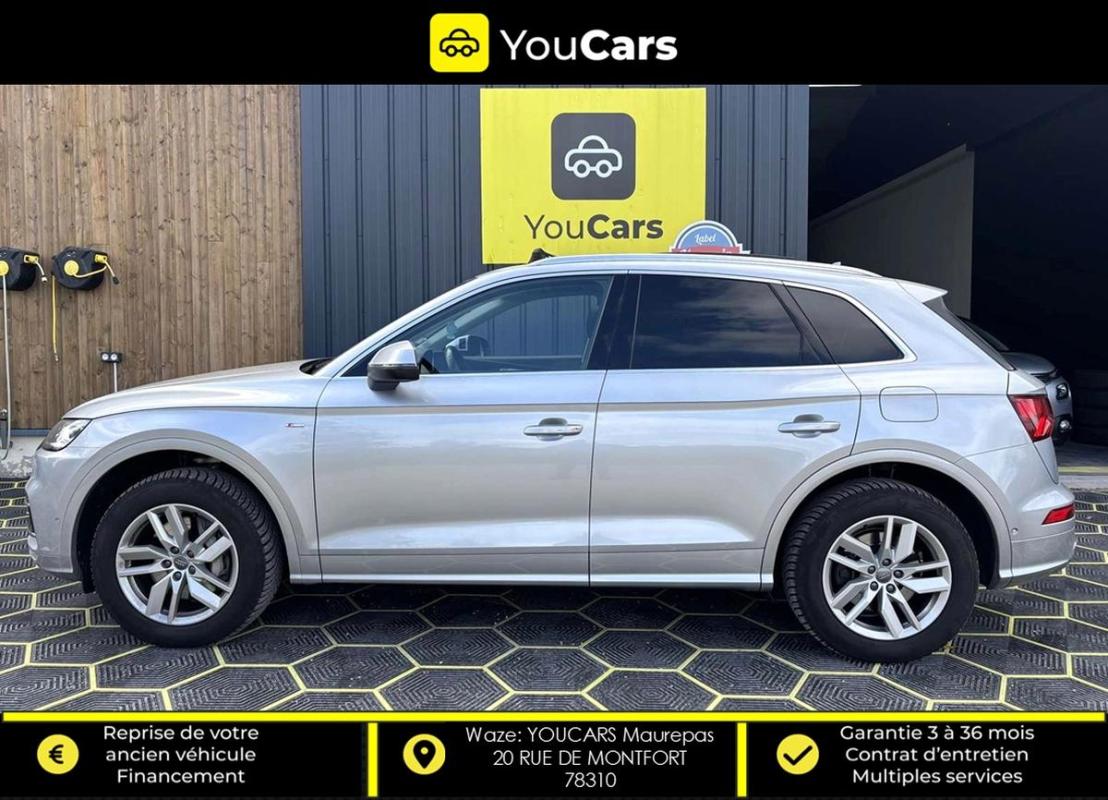 Audi Q5 55 2.0 S-LINE TFSIe Hybrid Quattro STronic7 367 cv Boîte auto SIEGES CHAUFFANTS TOIT OUVRANT