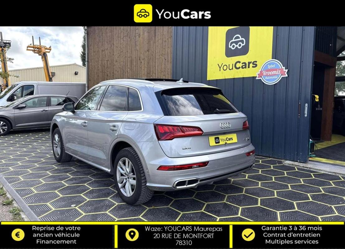 Audi Q5 55 2.0 S-LINE TFSIe Hybrid Quattro STronic7 367 cv Boîte auto SIEGES CHAUFFANTS TOIT OUVRANT