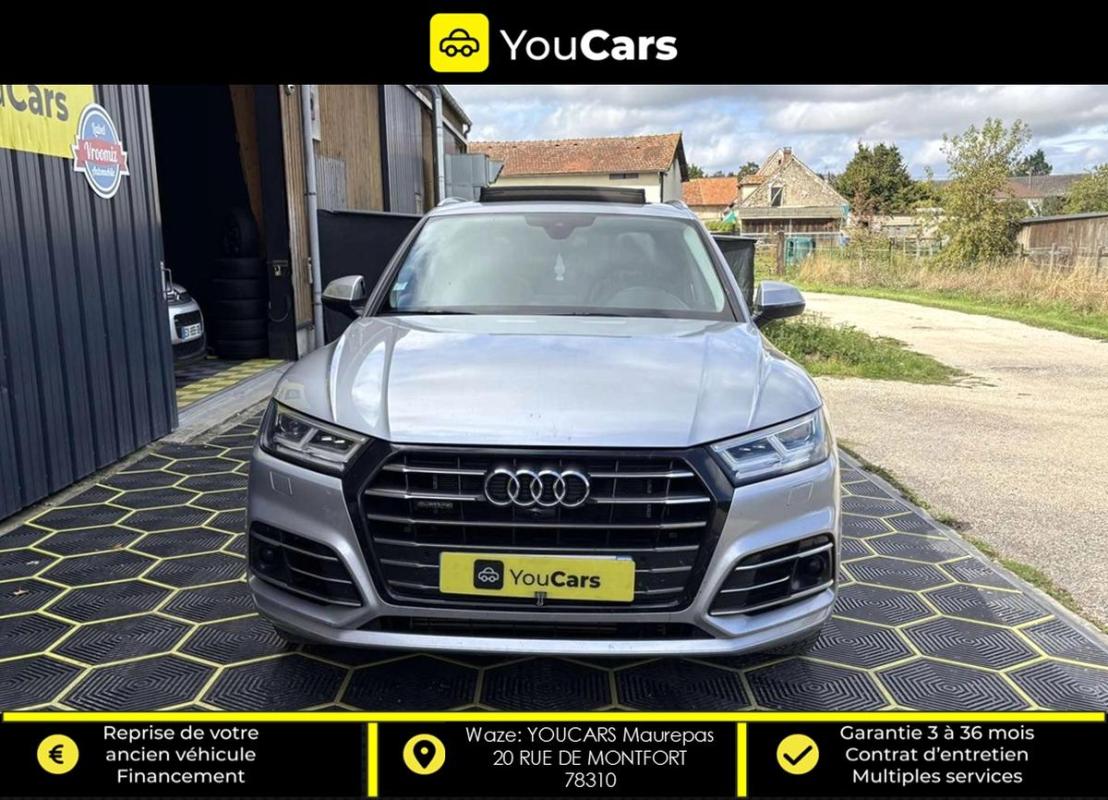 Audi Q5 55 2.0 S-LINE TFSIe Hybrid Quattro STronic7 367 cv Boîte auto SIEGES CHAUFFANTS TOIT OUVRANT
