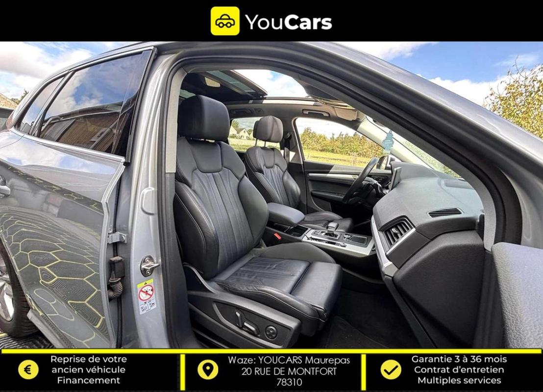 Audi Q5 55 2.0 S-LINE TFSIe Hybrid Quattro STronic7 367 cv Boîte auto SIEGES CHAUFFANTS TOIT OUVRANT