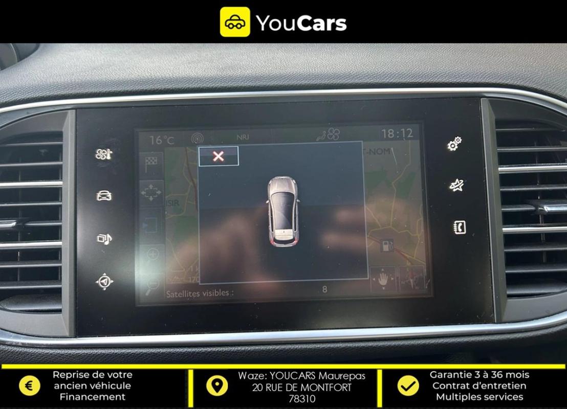 Peugeot 308 ACTIVE 1.2 e-THP 110 cv KIT DISTRIBUTION FAIT - GPS RADAR DE RECUL
