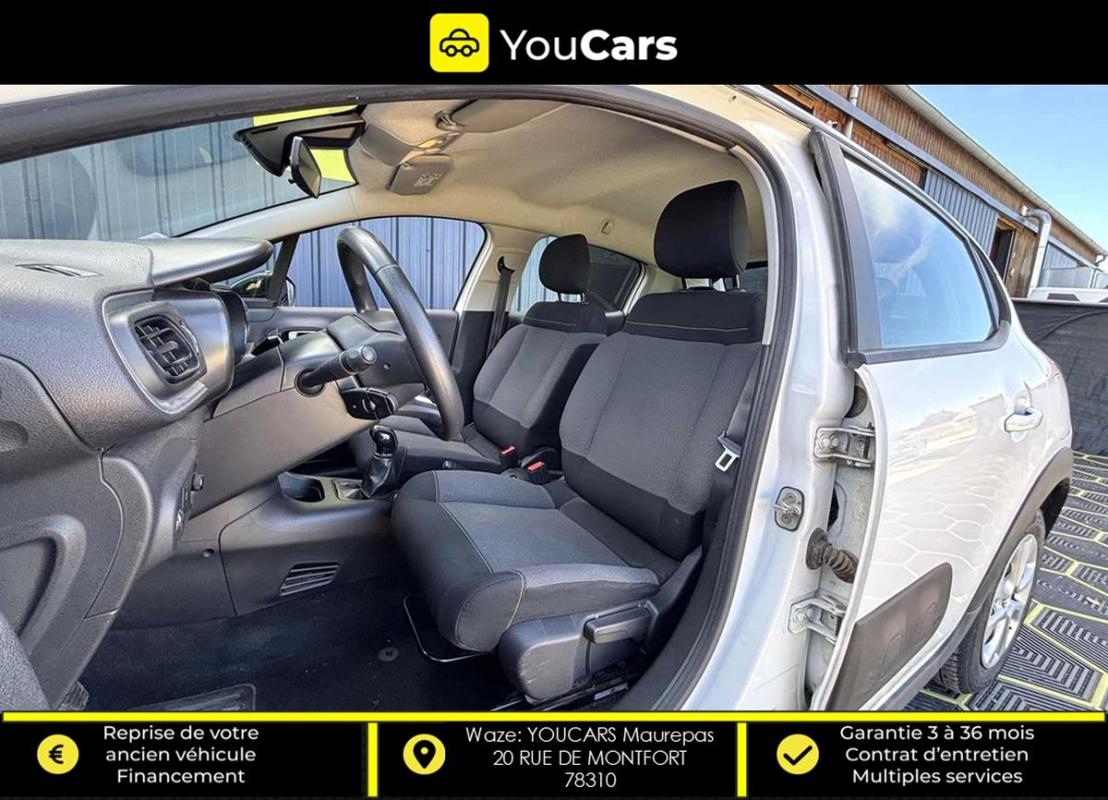 Citroen C3 II 1.2 VTi 82 cv RADAR DE RECUL REGULATEUR ENTRETIEN A JOUR