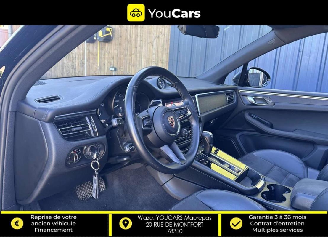 Porsche Macan GTS 3.0 440 ch PDK PREMIERE MAIN ENTRETIEN PORSCHE TOIT OUVRANT MALUS A PREVOIR