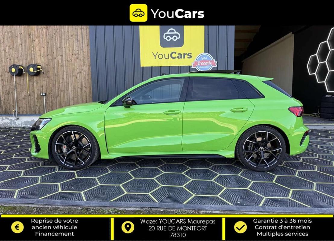 Audi RS3 2.5 TFSi Quattro S-Tronic 400 cv Boîte auto - PAS DE MALUS FULL OPTIONS