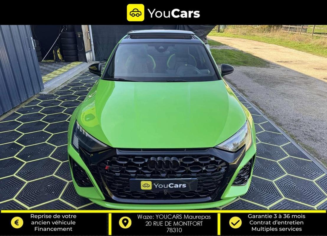 Audi RS3 2.5 TFSi Quattro S-Tronic 400 cv Boîte auto - PAS DE MALUS FULL OPTIONS