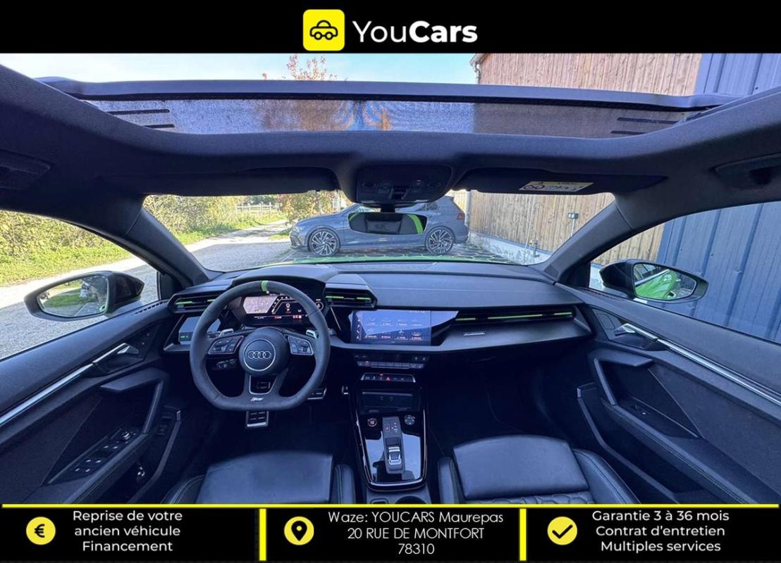 Audi RS3 2.5 TFSi Quattro S-Tronic 400 cv Boîte auto - PAS DE MALUS FULL OPTIONS