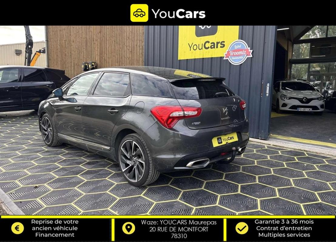 Ds 5 Citroën DS5 2.0 Blue HDi SPORT CHIC EAT6 180 cv Boîte auto ENTRETIEN CITROEN