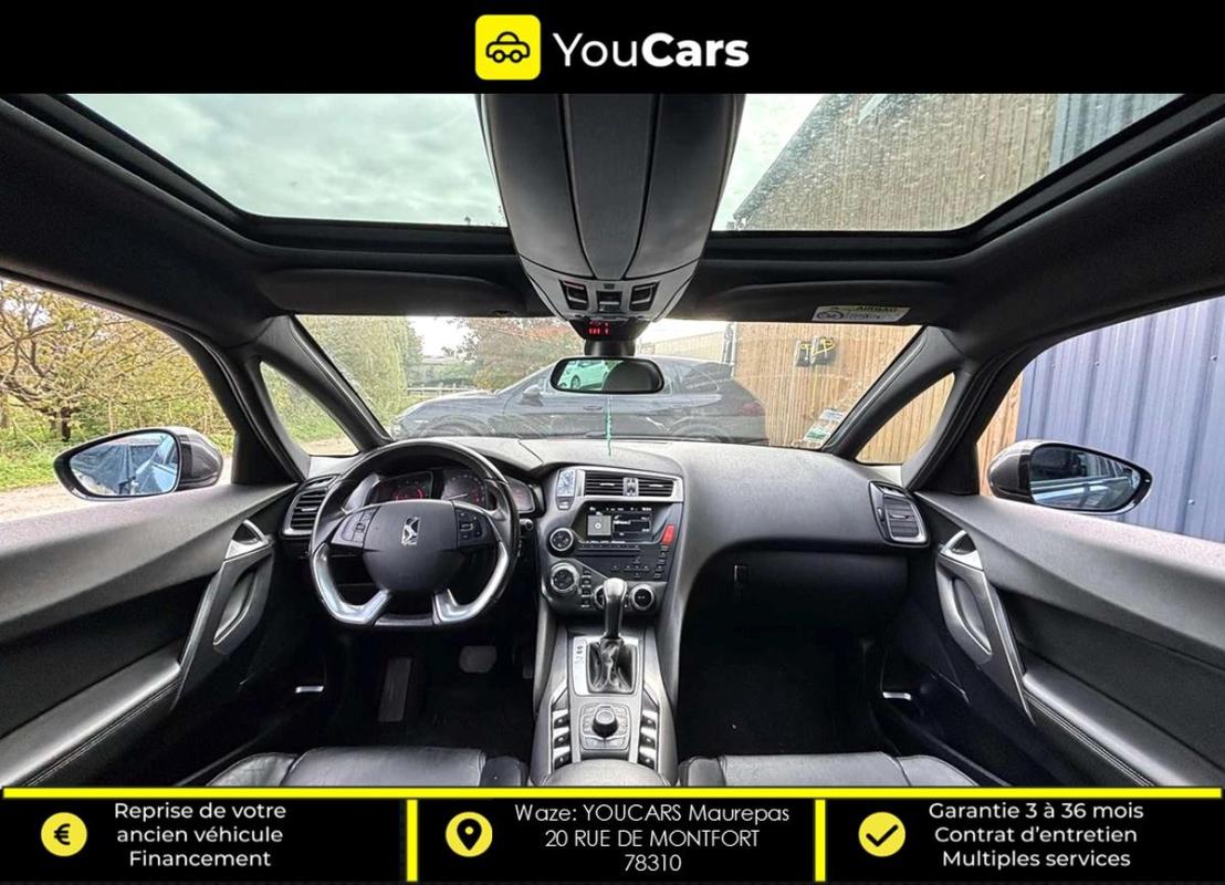 Ds 5 Citroën DS5 2.0 Blue HDi SPORT CHIC EAT6 180 cv Boîte auto ENTRETIEN CITROEN