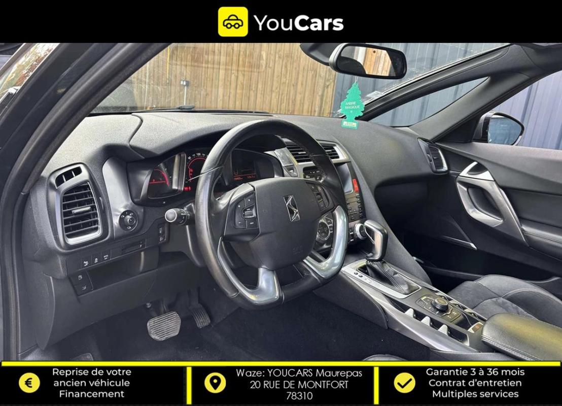 Ds 5 Citroën DS5 2.0 Blue HDi SPORT CHIC EAT6 180 cv Boîte auto ENTRETIEN CITROEN