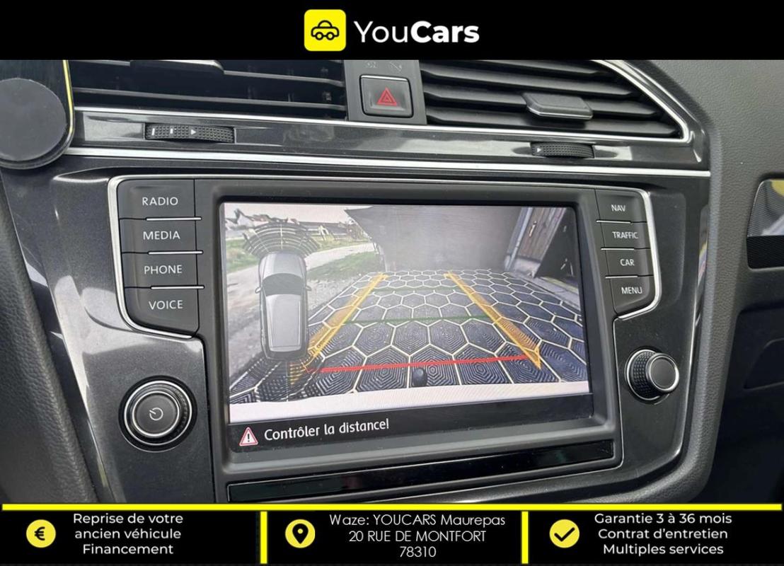 Volkswagen Tiguan 2.0 TDi CARAT 4Motion DSG7 150 cv Boîte auto ENTRETIEN VOLKSWAGEN TOIT OUVRANT