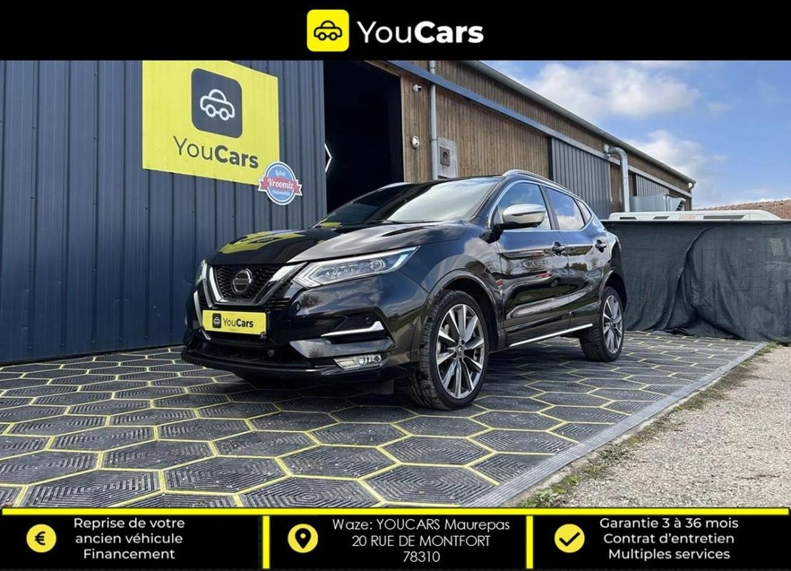 Nissan Qashqai TEKNA+ 1.7 dCi X-Tronic 150 cv BOITE AUTO - TOIT PANORAMIQUE SIEGES CHAUFFANTS AV