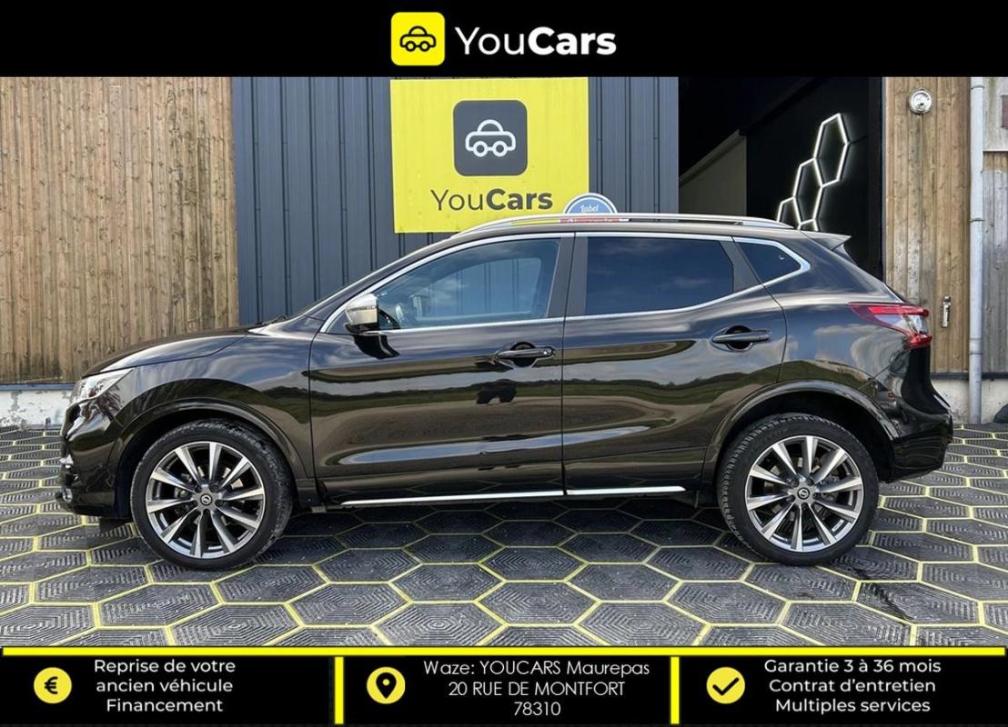 Nissan Qashqai TEKNA+ 1.7 dCi X-Tronic 150 cv BOITE AUTO - TOIT PANORAMIQUE SIEGES CHAUFFANTS AV