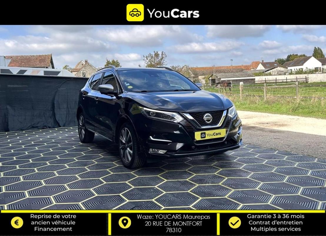 Nissan Qashqai TEKNA+ 1.7 dCi X-Tronic 150 cv BOITE AUTO - TOIT PANORAMIQUE SIEGES CHAUFFANTS AV