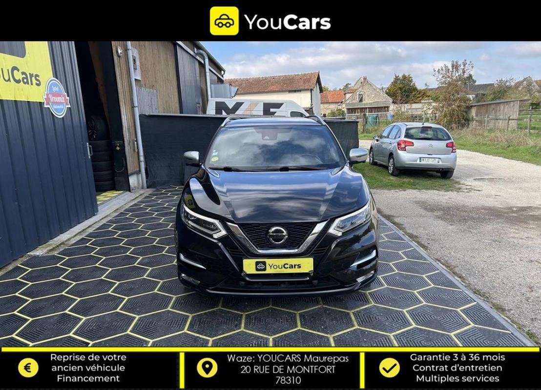Nissan Qashqai TEKNA+ 1.7 dCi X-Tronic 150 cv BOITE AUTO - TOIT PANORAMIQUE SIEGES CHAUFFANTS AV