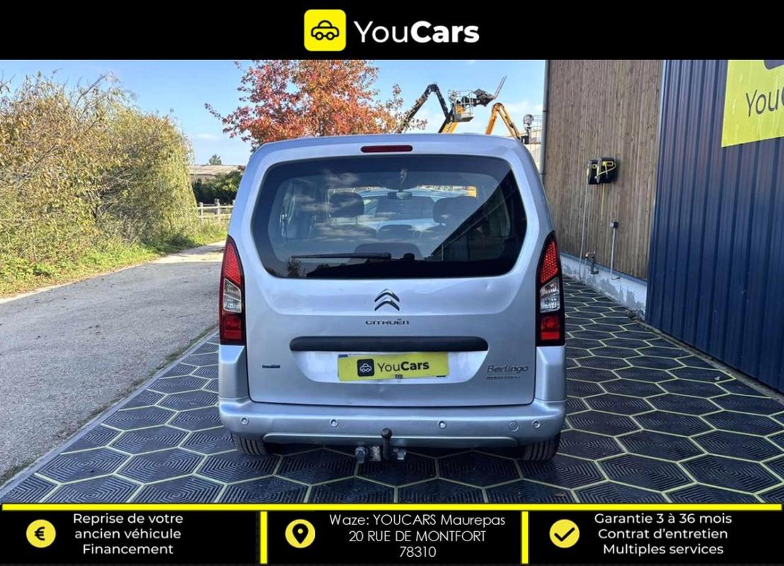 Citroen Berlingo Phase 2 Multispace 1.6 BlueHDi ET6 100 cv RADAR DE RECUL ENTRETIEN A JOUR 5 PLACES