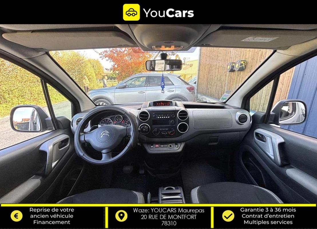 Citroen Berlingo Phase 2 Multispace 1.6 BlueHDi ET6 100 cv RADAR DE RECUL ENTRETIEN A JOUR 5 PLACES