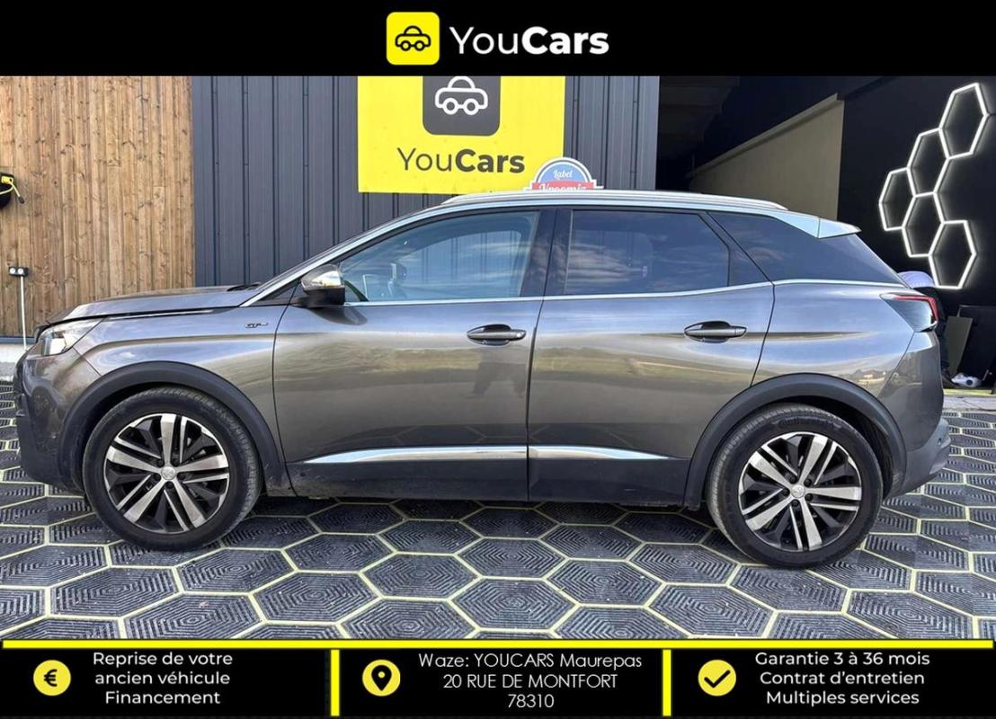 Peugeot 3008 II GT 2.0 BlueHDi EAT6 180 cv Boîte auto TOIT OUVRANT INTERIEUR CUIR ENTRETIEN PEUGEOT