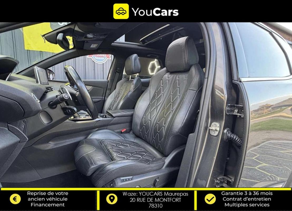 Peugeot 3008 II GT 2.0 BlueHDi EAT6 180 cv Boîte auto TOIT OUVRANT INTERIEUR CUIR ENTRETIEN PEUGEOT