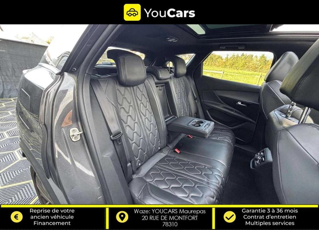 Peugeot 3008 II GT 2.0 BlueHDi EAT6 180 cv Boîte auto TOIT OUVRANT INTERIEUR CUIR ENTRETIEN PEUGEOT