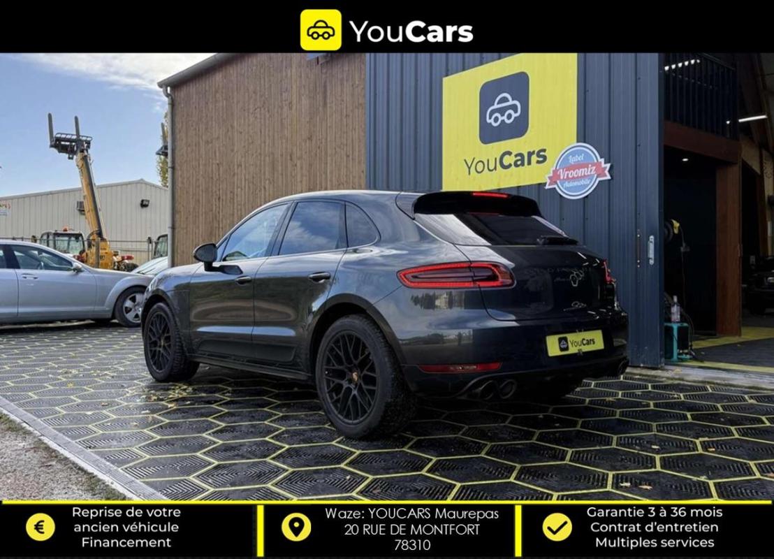 Porsche Macan GTS 3.0 V6 BI-Turbo AWD PDK 360 cv ENTRETIEN PORSCHE