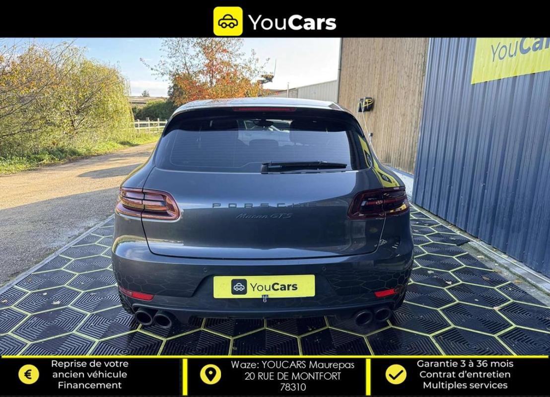Porsche Macan GTS 3.0 V6 BI-Turbo AWD PDK 360 cv ENTRETIEN PORSCHE