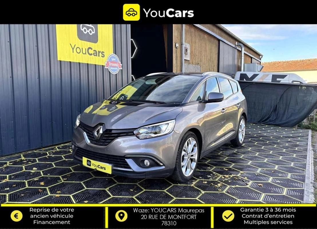 Renault Grand Scenic 4 IV 7 Places 1.5 dCi EDC7 110 cv Boîte auto RADAR DE RECUL