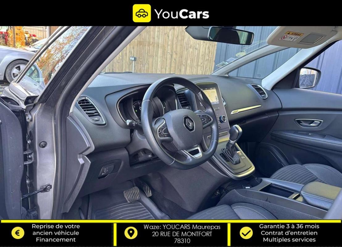 Renault Grand Scenic 4 IV 7 Places 1.5 dCi EDC7 110 cv Boîte auto RADAR DE RECUL