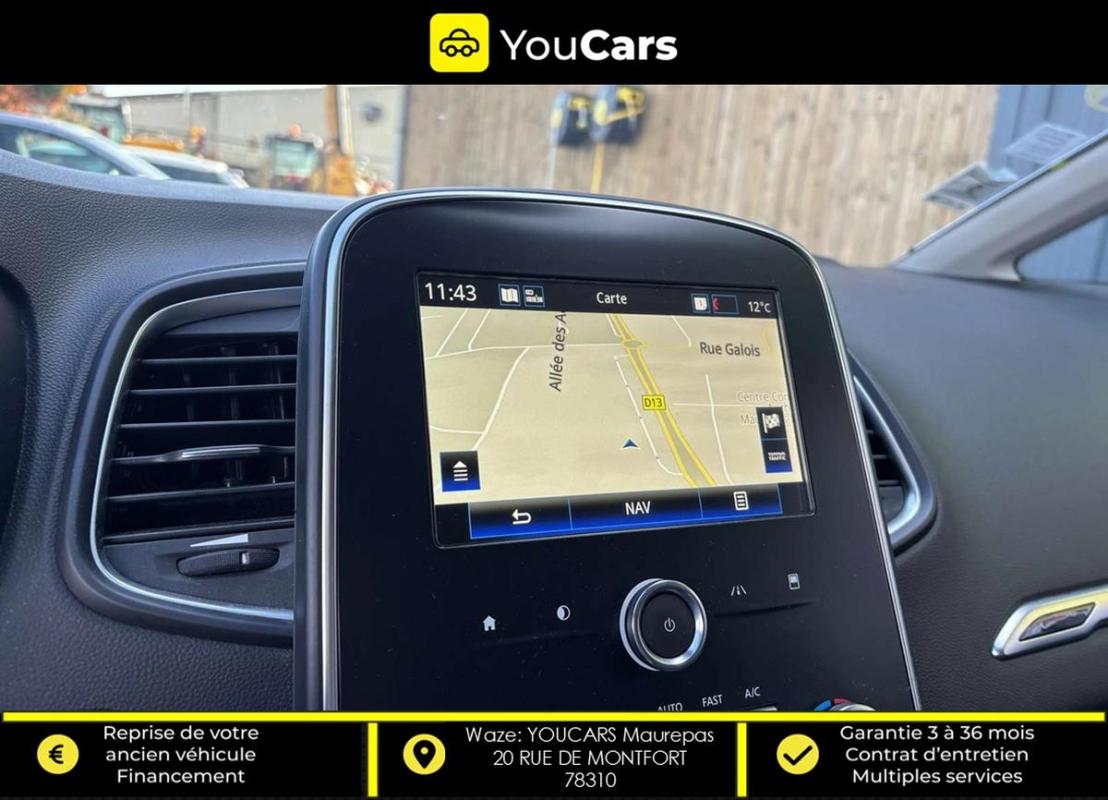Renault Grand Scenic 4 IV 7 Places 1.5 dCi EDC7 110 cv Boîte auto RADAR DE RECUL