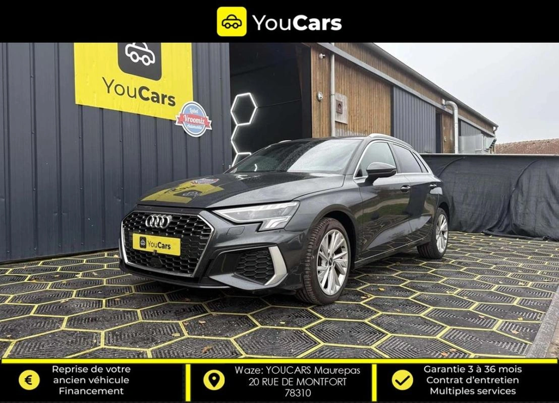 Audi A3 Sportback 30 2.0 TDI STronic 116 cv Boîte auto RADAR DE RECUL ENTRETIEN A JOUR APPLE CARPLAY