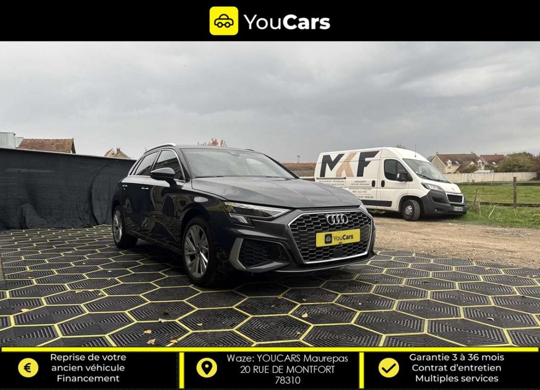 Audi A3 Sportback 30 2.0 TDI STronic 116 cv Boîte auto RADAR DE RECUL ENTRETIEN A JOUR APPLE CARPLAY