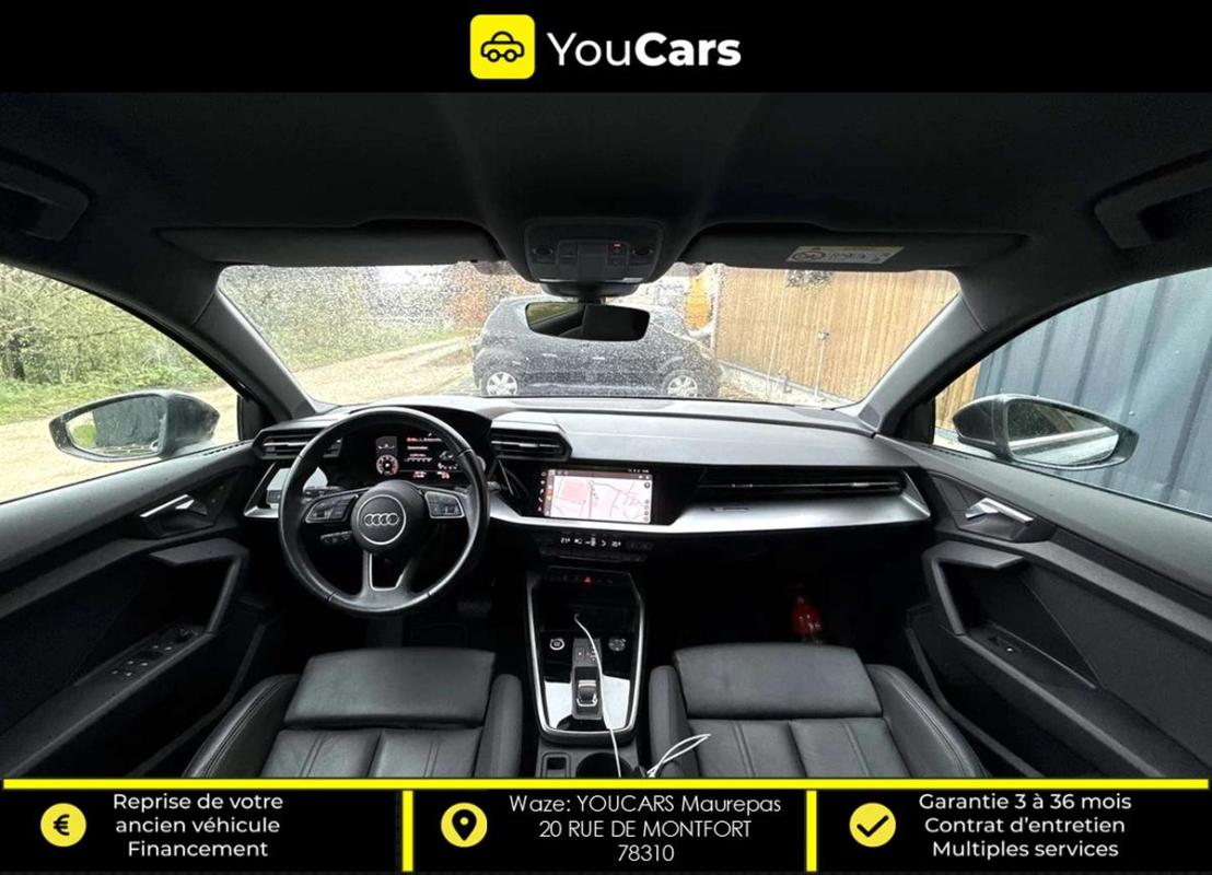 Audi A3 Sportback 30 2.0 TDI STronic 116 cv Boîte auto RADAR DE RECUL ENTRETIEN A JOUR APPLE CARPLAY