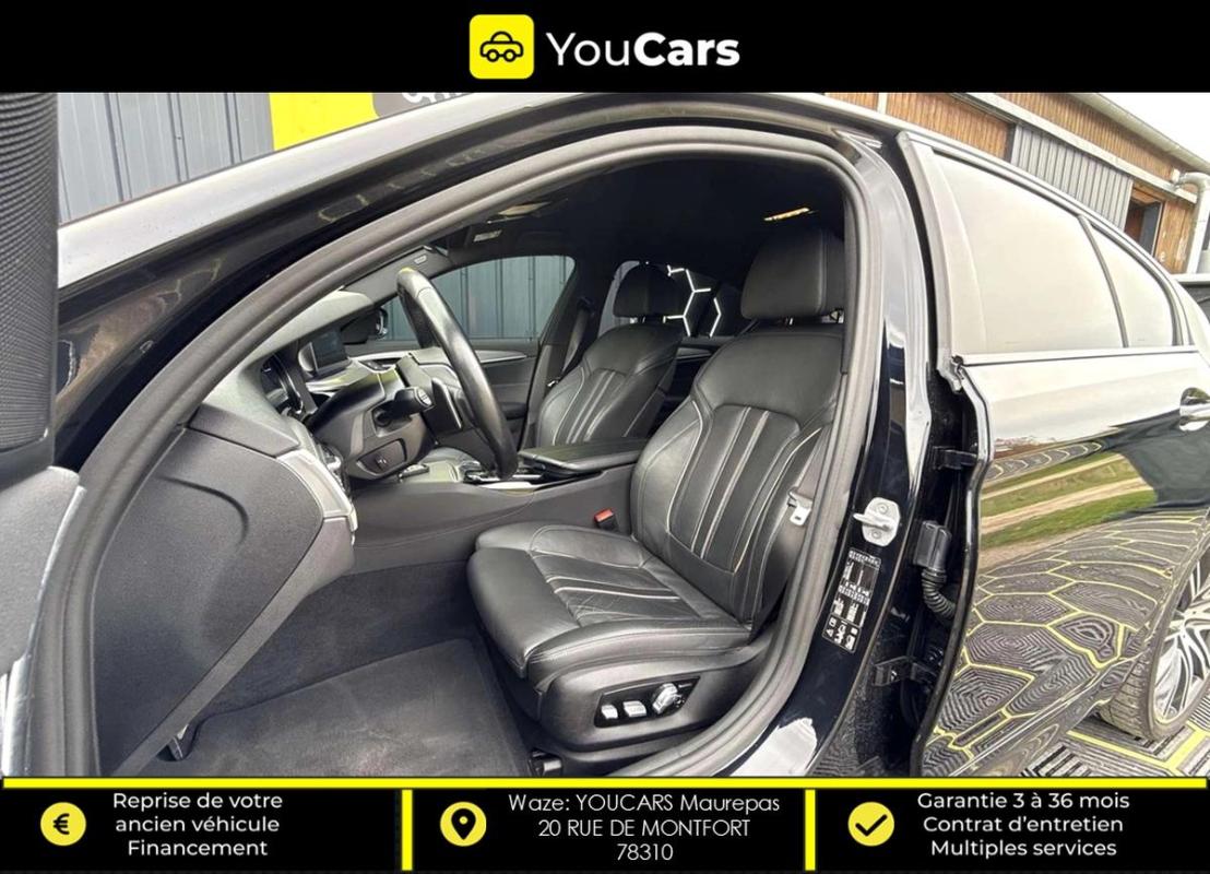 Bmw Serie 5 (G30) Berline 530d xDrive 3.0 d Steptronic8 265 cv Boîte auto PACK M ENTRETIEN BMW