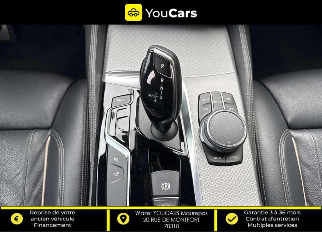 Bmw Serie 5 (G30) Berline 530d xDrive 3.0 d Steptronic8 265 cv Boîte auto PACK M ENTRETIEN BMW