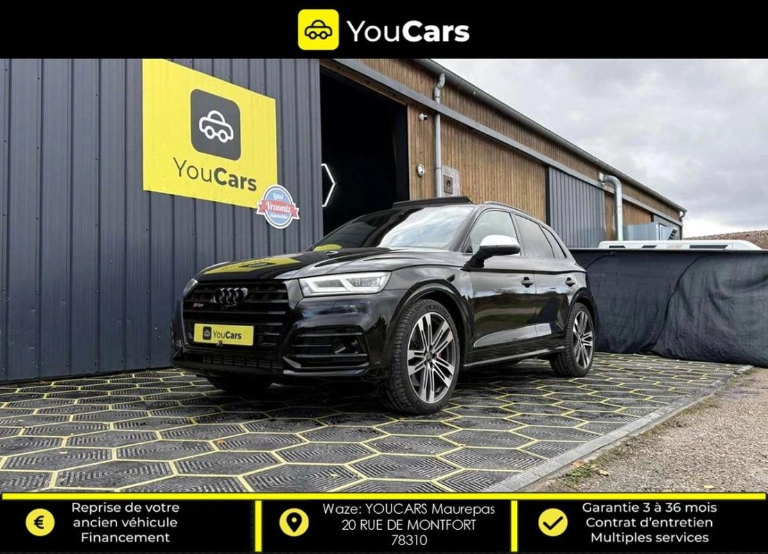 Audi SQ5 II 3.0 TDI V6 Hybrid Quattro Tiptronic8 347 cv Boîte auto FULL OPTYIONS ENTRETIEN A JOUR