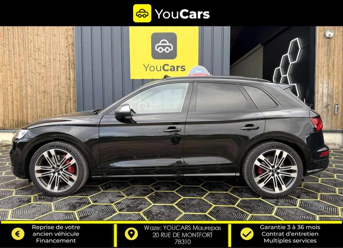 Audi SQ5 II 3.0 TDI V6 Hybrid Quattro Tiptronic8 347 cv Boîte auto FULL OPTYIONS ENTRETIEN A JOUR