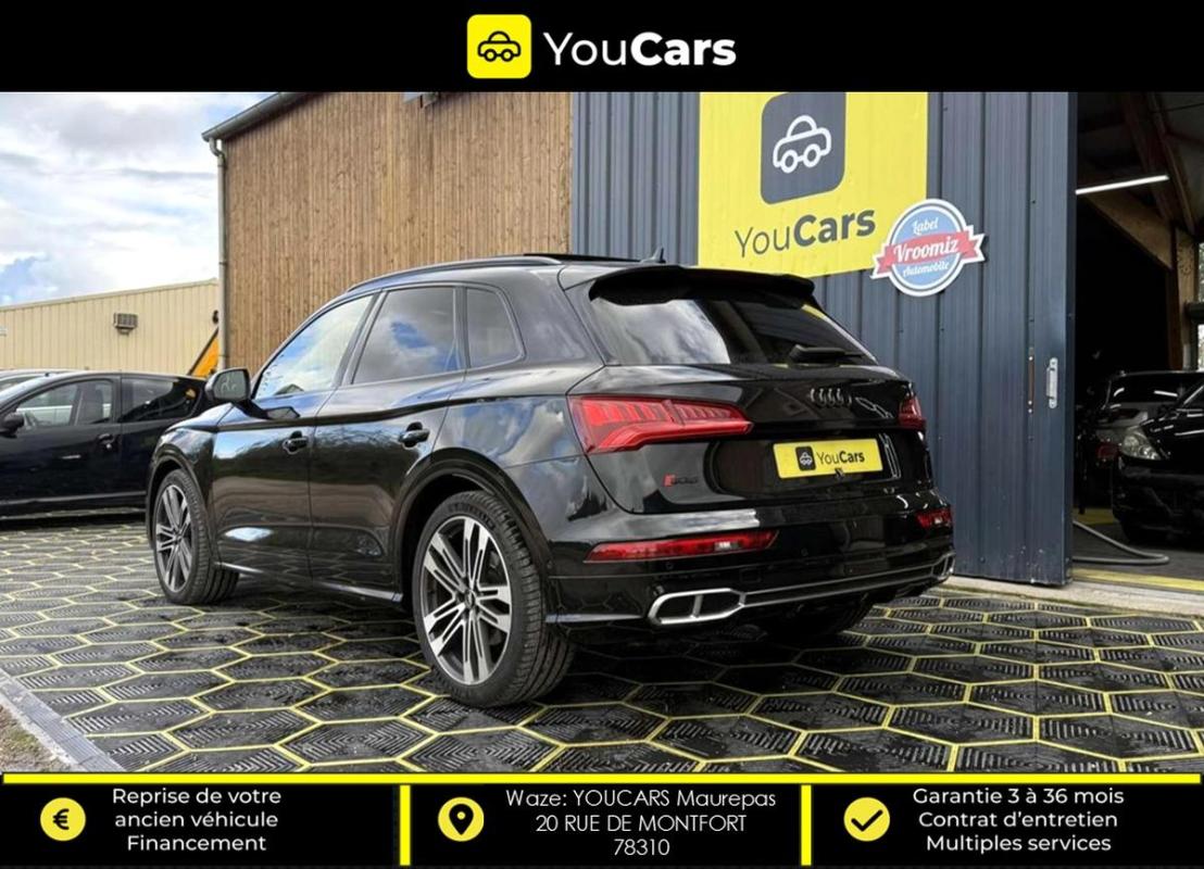 Audi SQ5 II 3.0 TDI V6 Hybrid Quattro Tiptronic8 347 cv Boîte auto FULL OPTYIONS ENTRETIEN A JOUR